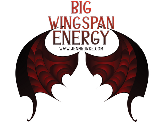 Big Wingspan Energy Sticker - Red